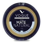 Polvo Vogue Compacto Natural Aceituna X 1