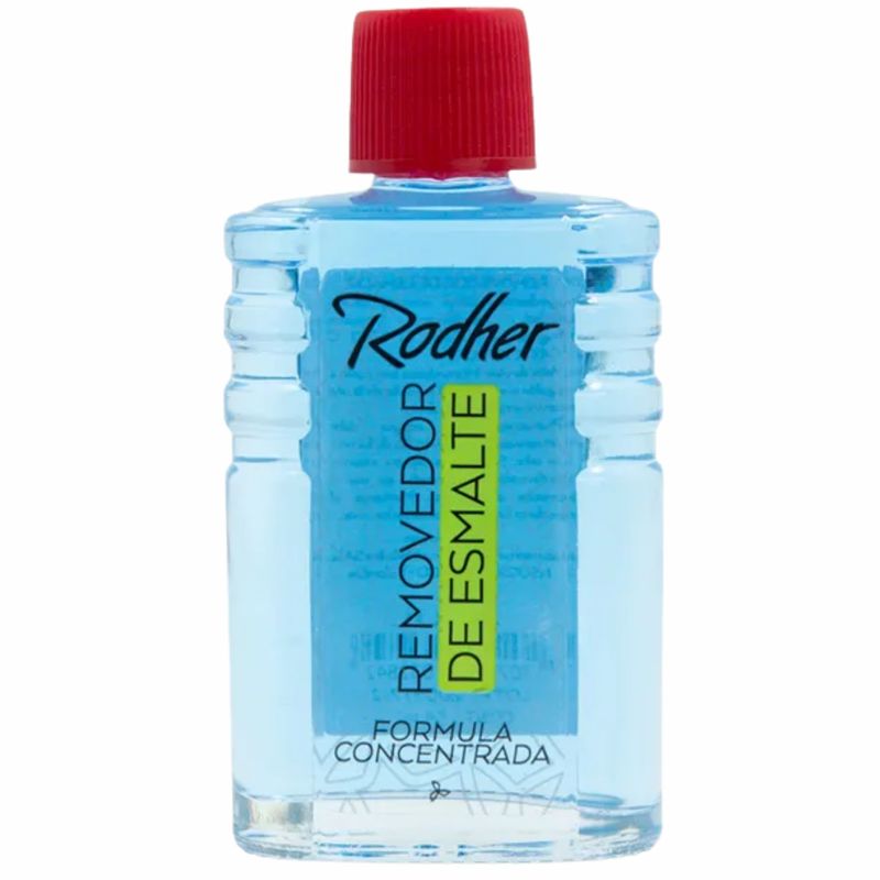 Removedor de Esmalte Rodher Azul Frasco X 54 Ml