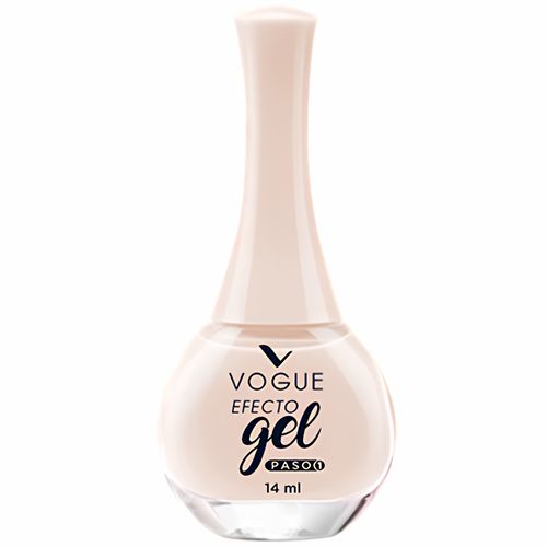 Esmalte Vogue Efecto Gel Natural Frasco X 14 Ml