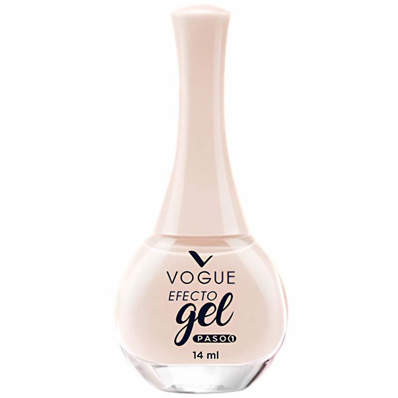 Esmalte Vogue Efecto Gel Natural Frasco X 14 Ml
