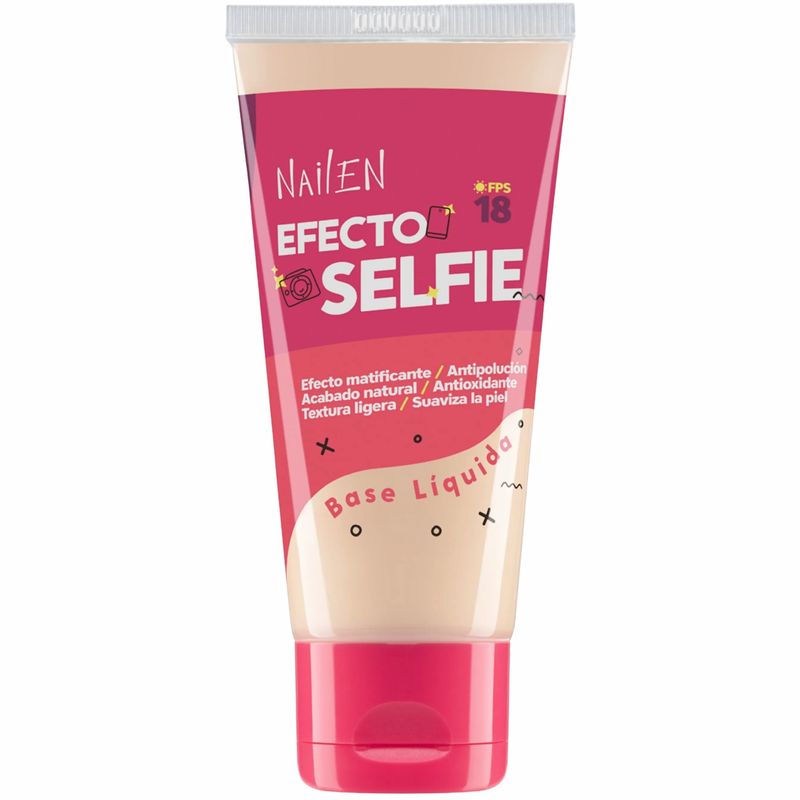 Base Nailen Efecto Selfie # 1 Frasco X 30 Gr