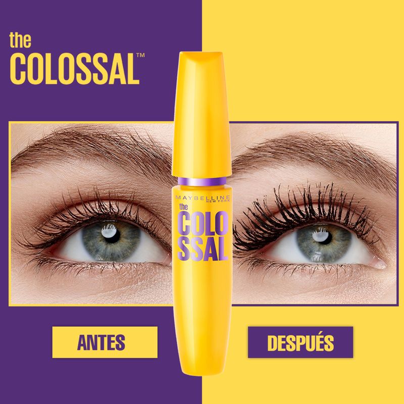 Pestañina Colossal Lavable X 7.5 ml Loreal