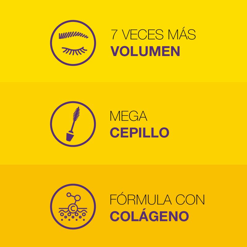 Pestañina Colossal Lavable X 7.5 ml Loreal
