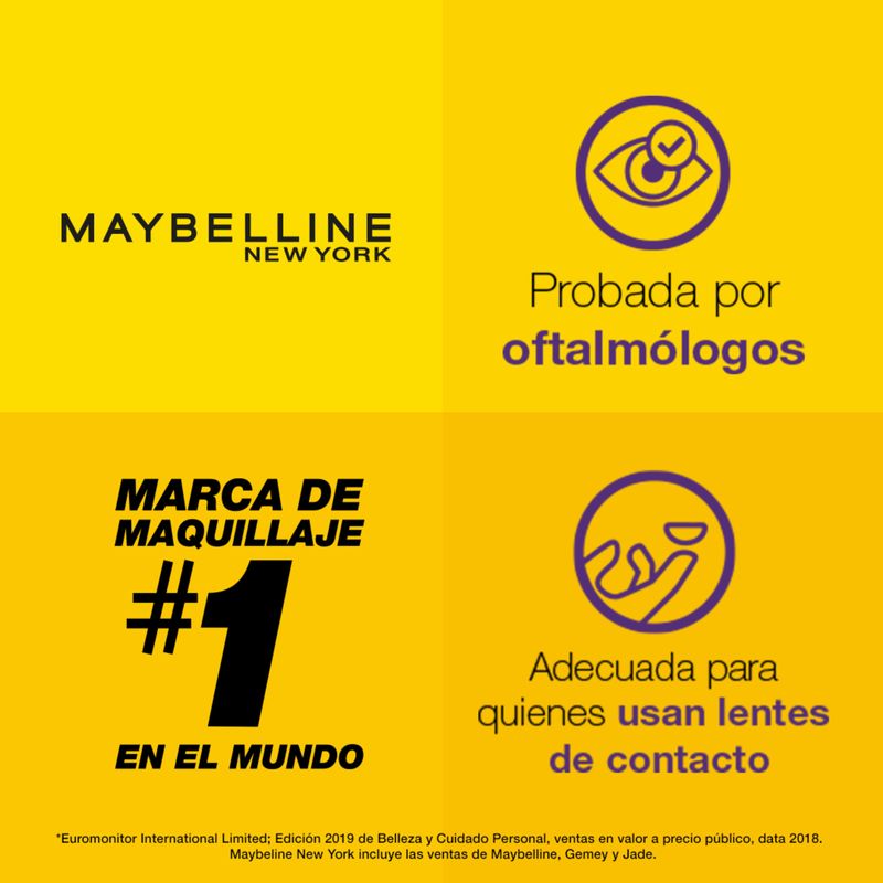 Pestañina Colossal Lavable X 7.5 ml Loreal