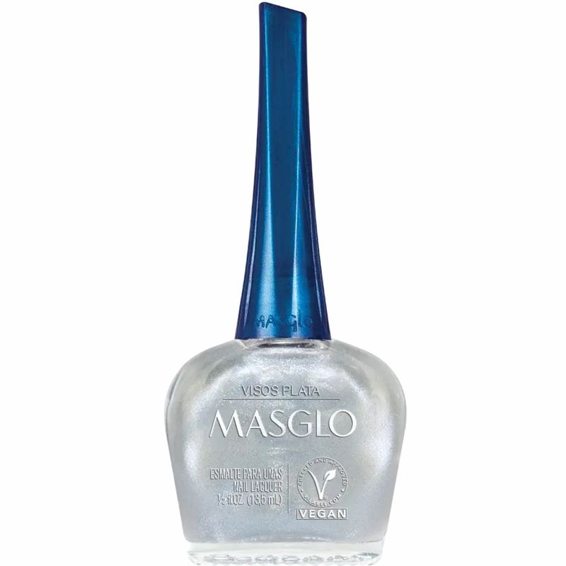 Esmalte Masglo Visos Plata Brillante 13.5Ml