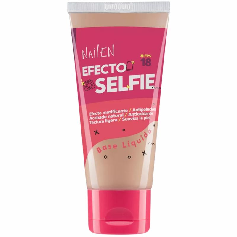 Base Nailen Efecto Selfie # 4 Frasco X 30 Gr