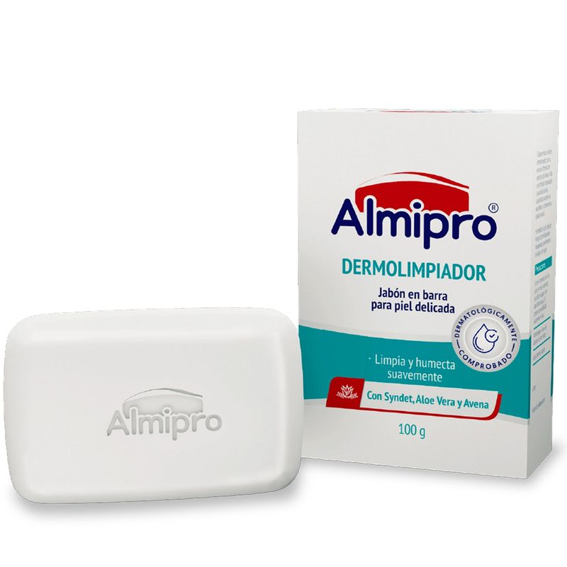 Jabón Dermolimpiador Almipro 100 g Rx