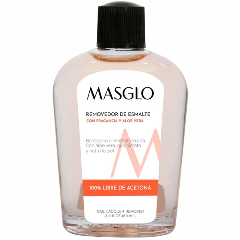 Removedor Esmalte Masglo Aloe Vera X 60 Ml