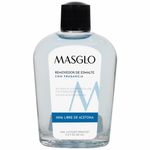 Removedor de Esmalte Masglo Azul Frasco X 60 Ml