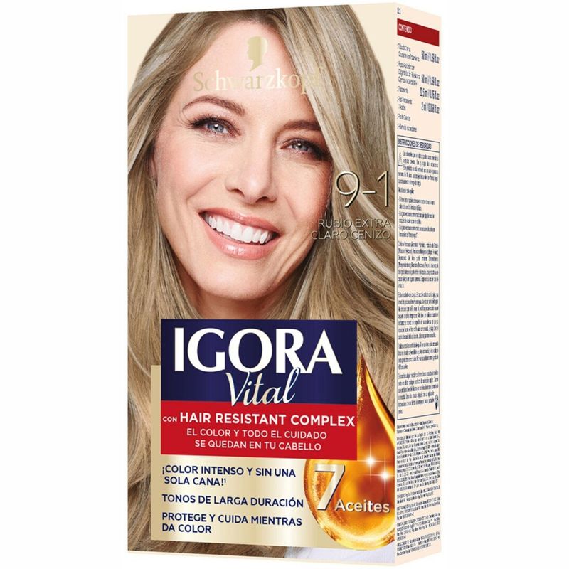Igora Vital Rubio Extra Claro Cenizo 9-1