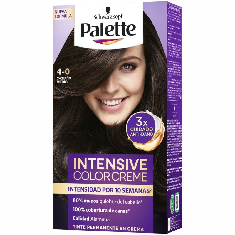 Palette Intensive Castaño Medio 4-0 Semikit