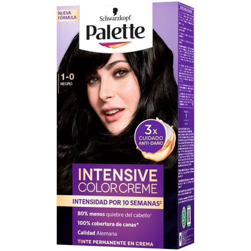 Tinte Palette Intensive Cc Negro Doble Tubo X 1-0 Henkel