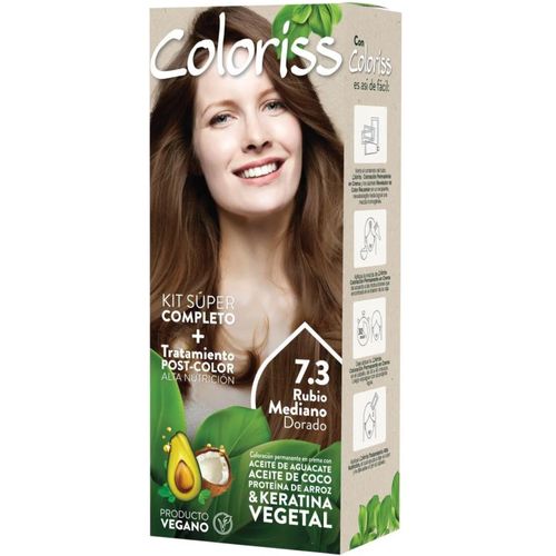 Tinte Coloriss Rubio Medio Dorado Estuche 7.3 Recamier