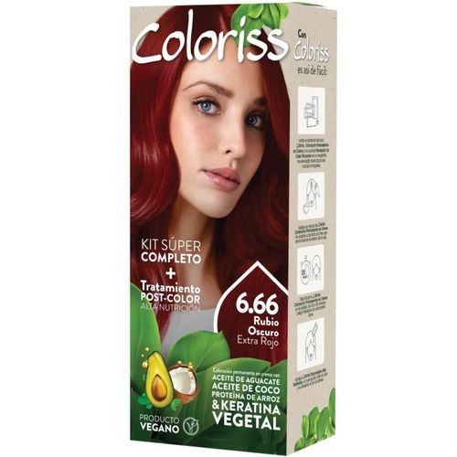 Tinte Coloriss Rubio Oscuro Extremo Rojo Estuche 6.66 Recamier