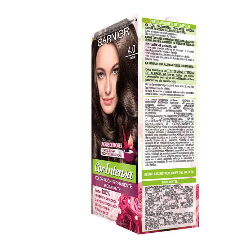 Nutrisse Color Intensa Castaño 4.0 Loreal