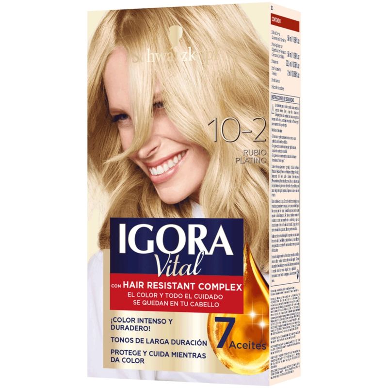 Igora Vital Rubio Platinado 10-2 50 Ml