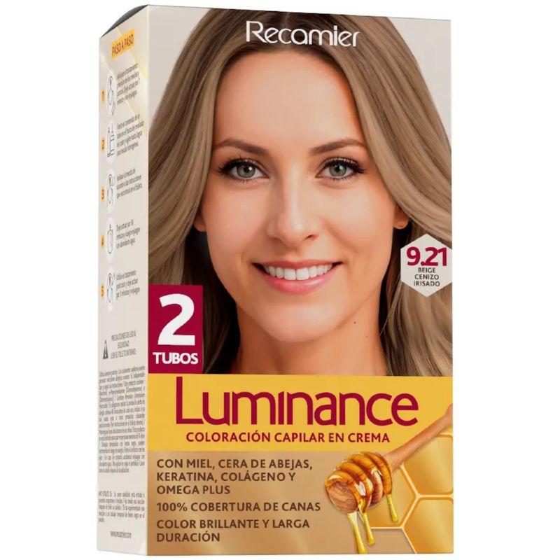 Tinte Luminance Rubio Cenizo Iriz Doble 9.21