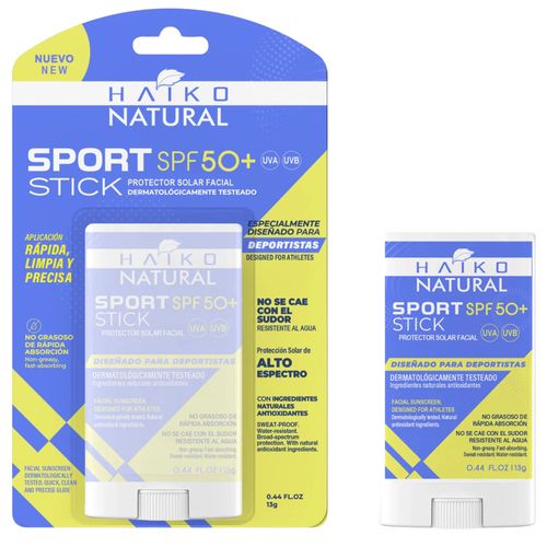 Protector Solar Sport en Barra Haiko SPF 50+ Stick x 13 g