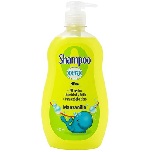 Shampoo Cero Manzanilla Frasco X 400 Ml