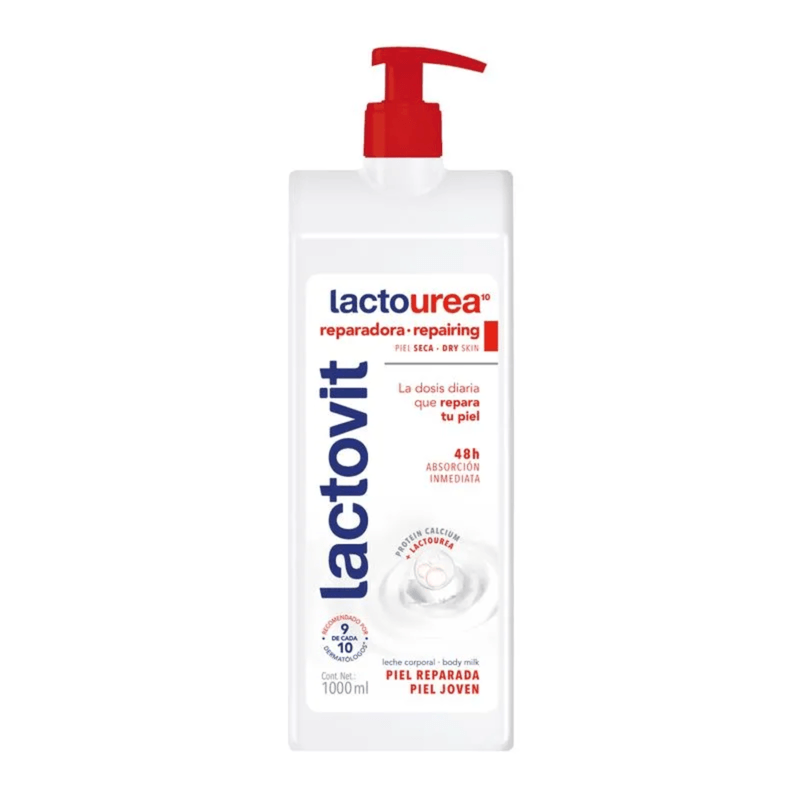 Leche Corporal Lactovit Lactourea 1000 ml