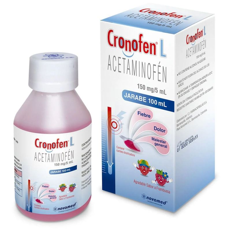 Oferta Acetaminofén Cronofen 150 Mg X 100
