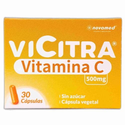 Oferta 1+1 Vicitra 500 Mg Caja X 30 Cápsulas