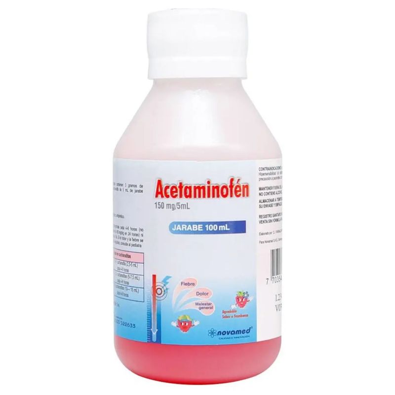 Oferta 2+1 Acetaminofén 150mg Jarabe 100ml