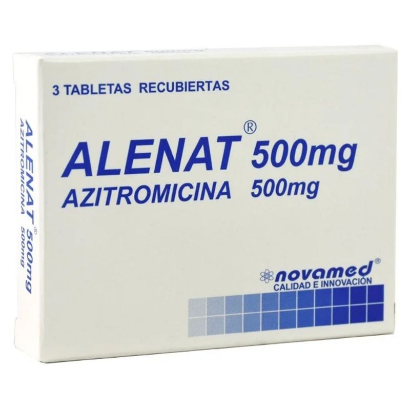 Alenat 500 Mg Tabletas Analgésico x 3 Tabletas