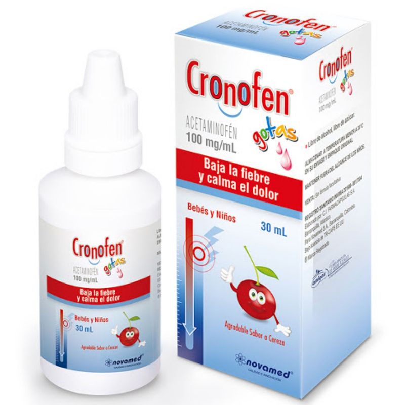 Oferta Acetaminofén Cronofen 100 Mg X 30 Ml