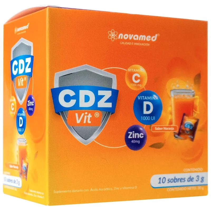 CDZ Vit Novamed Caja X 10 Sobres X 3 g
