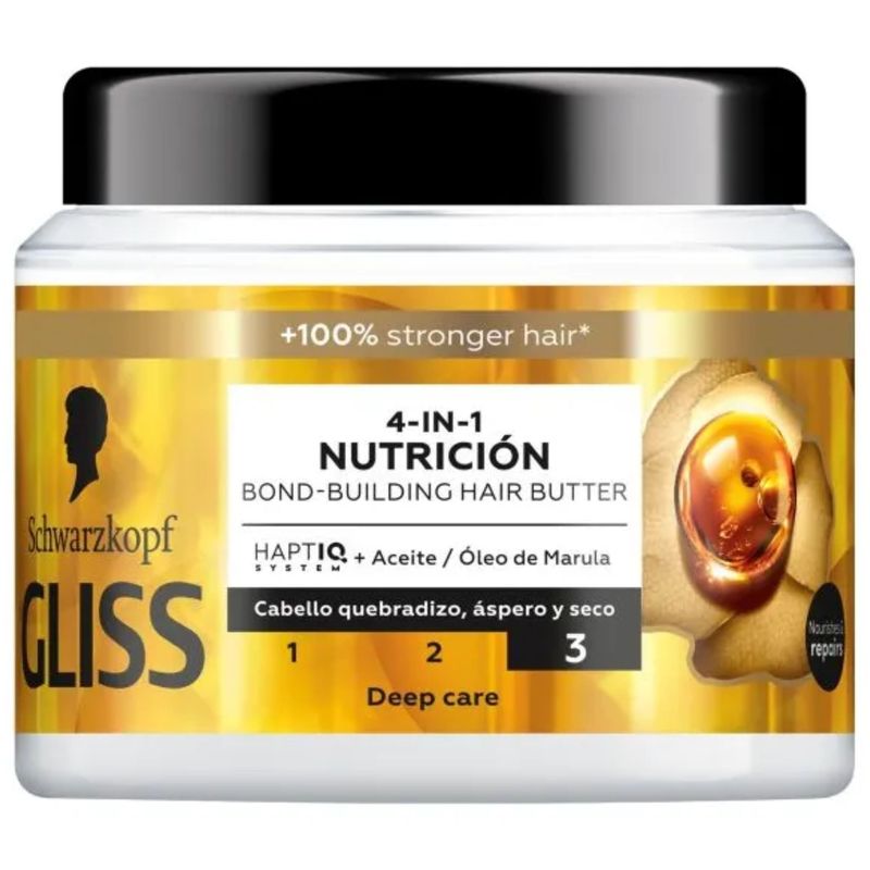 Tratamiento Gliss Oil Nutritive 400 ml Capilar