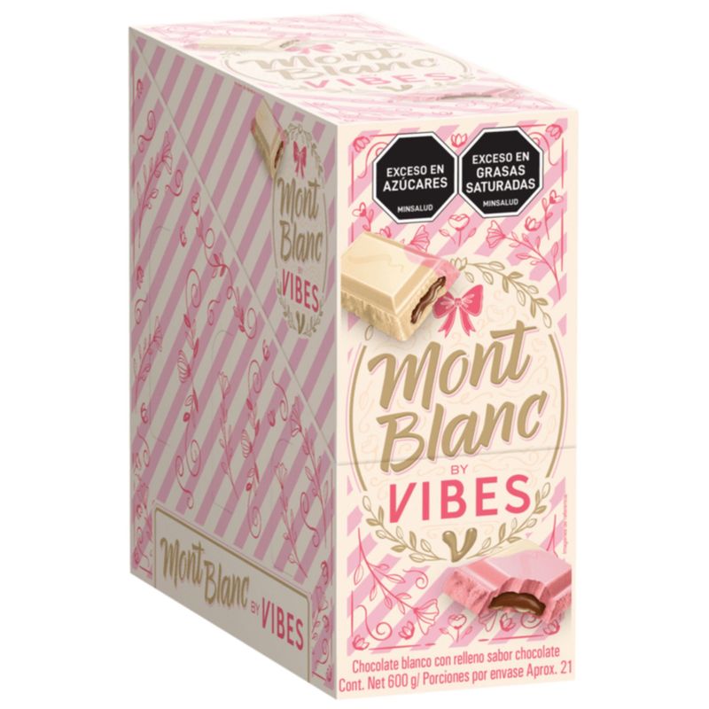 Chocolatina Montblanc Vibes 10 Und 60 g