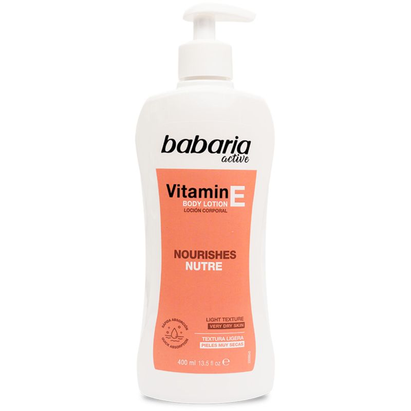 Crema Corporal Babaria Vitamina E 400 ml