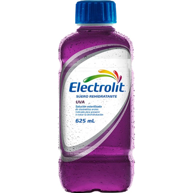 Electrolit uva frasco x625 ml hidratación Pisa