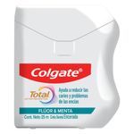 Hilo Dental Colgate Total Menta 25 Metros