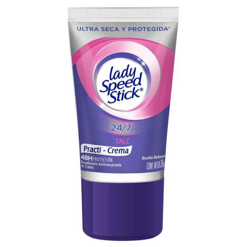 Desodorante Lady Speed Talco Practicrema 30 Gr