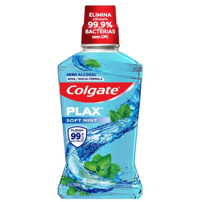 Enjuague Bucal Plax Soft Mint Frasco 250 Ml