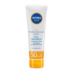 Bloqueador Nivea Facial P/Sensible Fps 50 50Ml