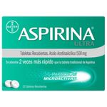 Aspirina Ultra Ácido Acetilsalicílico 20 Bayer