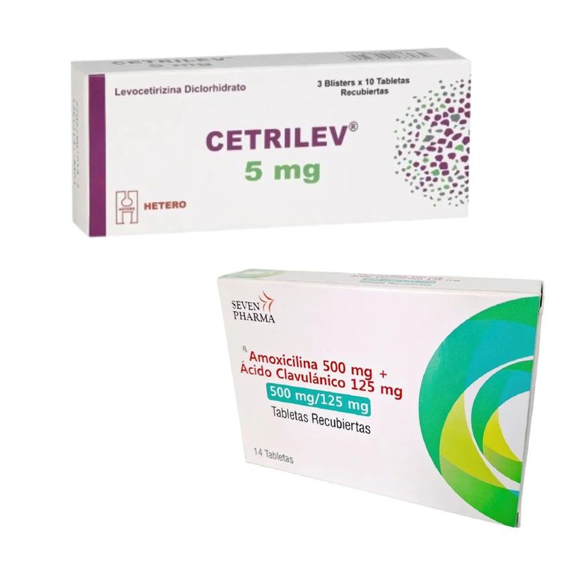 Cetrilev 5 mg Caja X 30 Tabletas Hetero