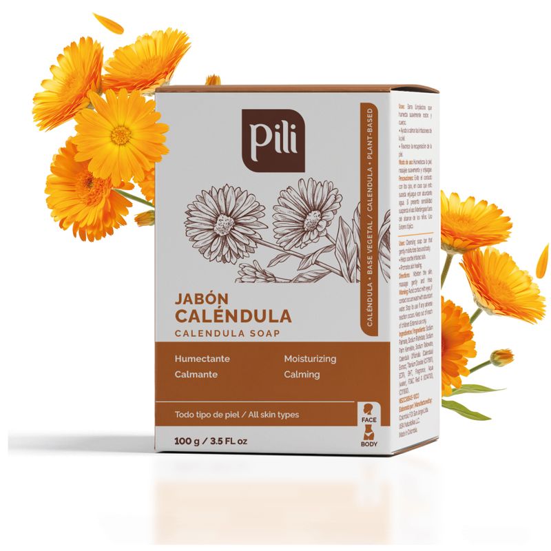 Jabón Pili De Caléndula Barra 100 Gr San Jorge