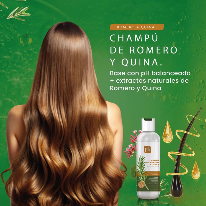 Shampoo Romero Y Quina Pili 250Ml San Jorge