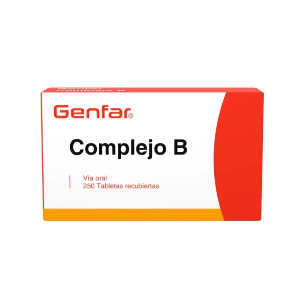 Complejo B Caja X 250 Tabletas Genfar