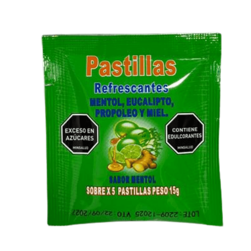 Pastillas Victolrub Mentol Caja X 25 Sobres