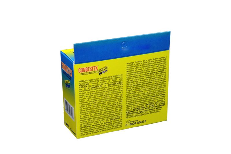 Oferta Congestex Ultra Caja X 32 Tabletas 2 + 1