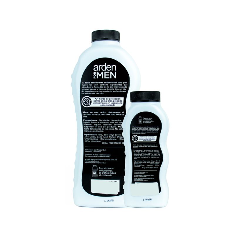 Arden Formen talco 300 g más talco 85 g extra
