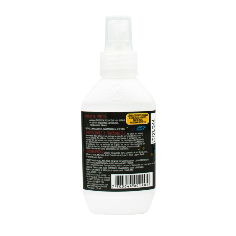 Nopikex Niños Spray Repelente 120 Ml Prebel