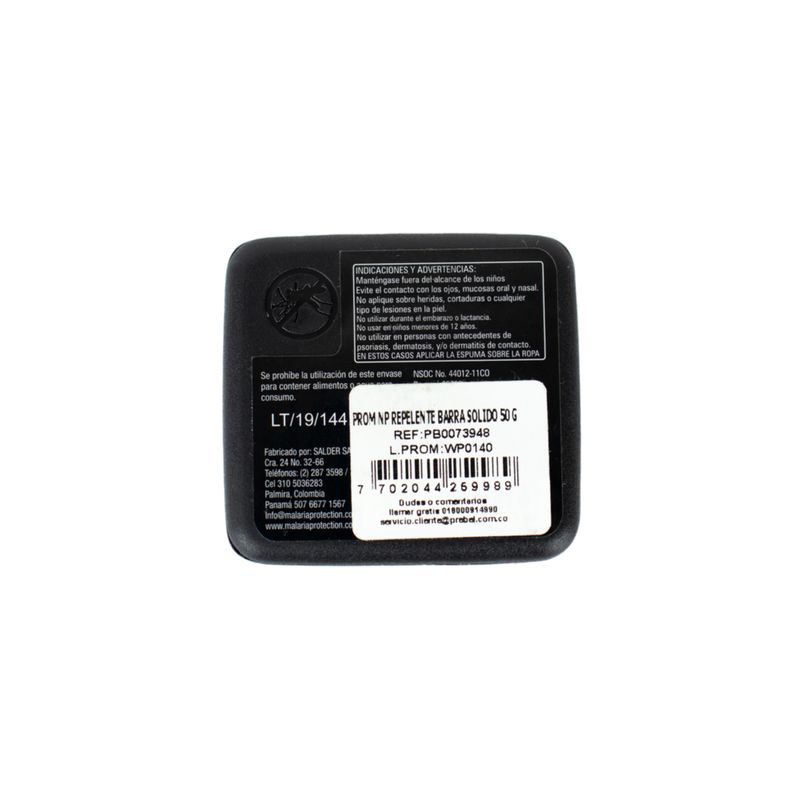 Repelente Nopikex en barra x50g Prebel