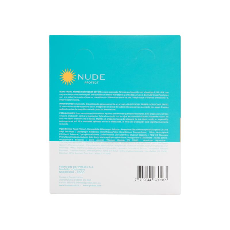 Nude Protector Factor Color Spf50 10Ml 12 Und
