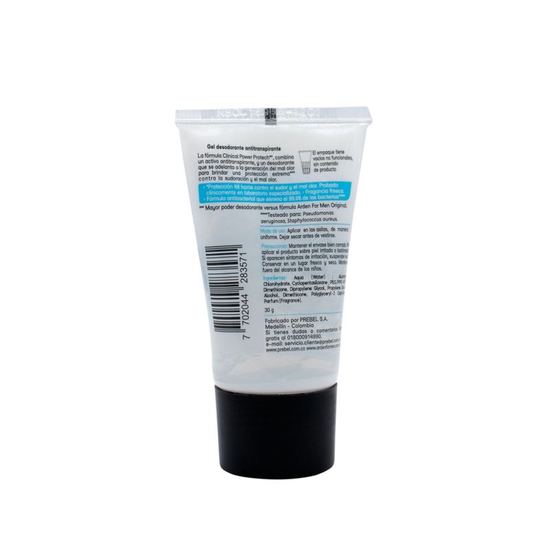 Arden For Men Clinical Protech gel tubo 30 g